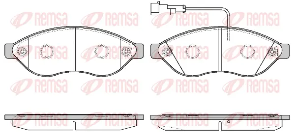 Brake Pad Set, disc brake (1237 11)