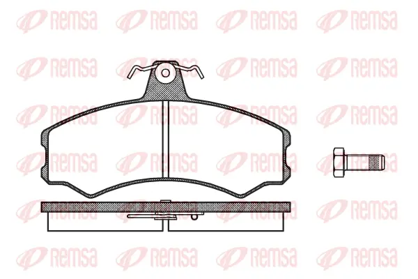 Brake Pad Set, disc brake (0143 10)