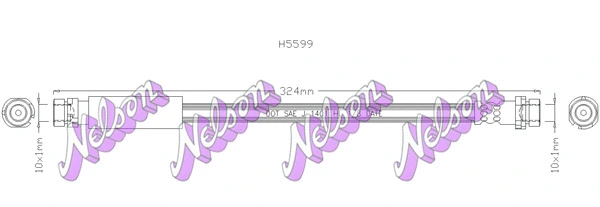 Brake Hose (H5599)