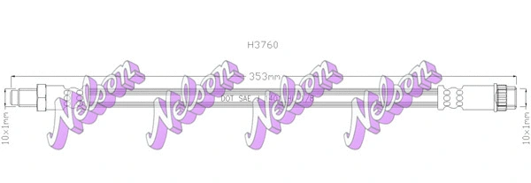 Brake Hose (H3760)