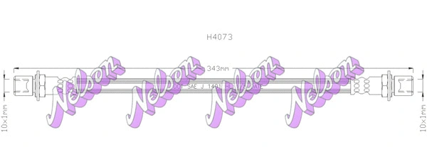 Brake Hose (H4073)