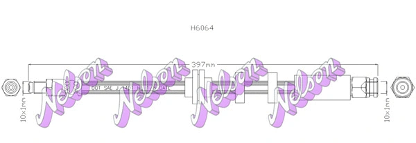 Brake Hose (H6064)