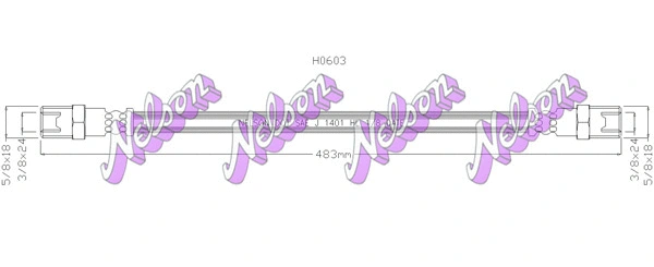 Brake Hose (H0603)