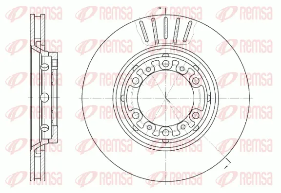 Brake Disc (6883 10)