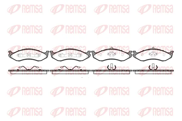 Brake Pad Set, disc brake (0467 00)