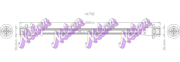 Brake Hose (H1702)