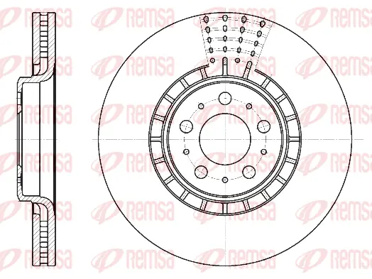 Brake Disc (6768 10)