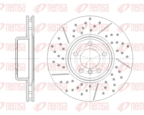 Brake Disc (61843 10)