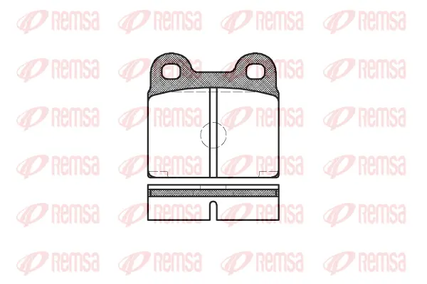 Brake Pad Set, disc brake (0007 20)