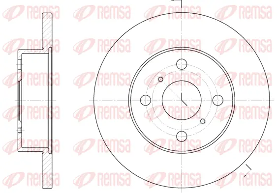Brake Disc (6114 00)