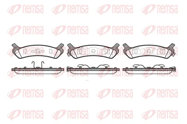 Brake Pad Set, disc brake (0359 00)