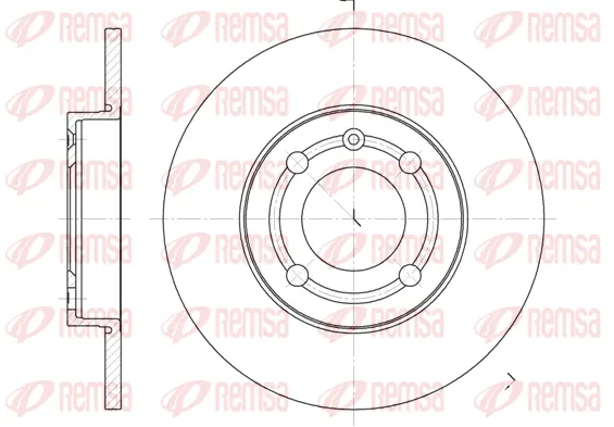 Brake Disc (6418 00)