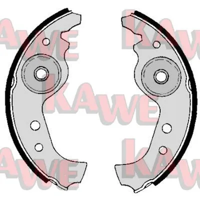 Brake Shoe Set (00890)