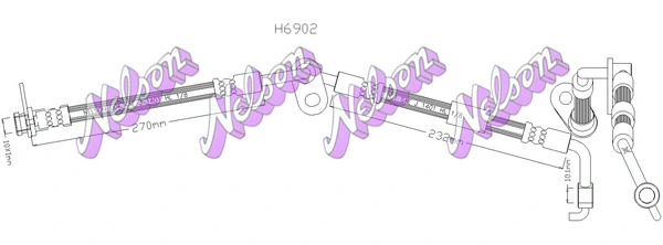 Brake Hose (H6902)