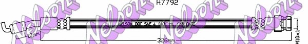 Brake Hose (H7792)