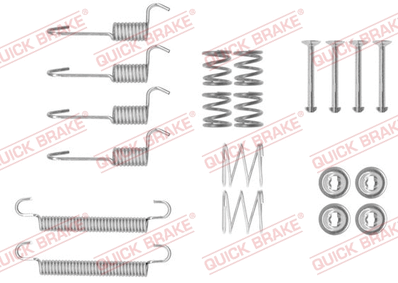 Accessory Kit, parking brake shoes (105-0008)