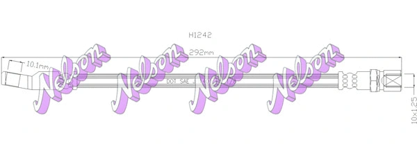 Brake Hose (H1242)