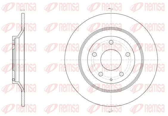 Brake Disc (61518 00)