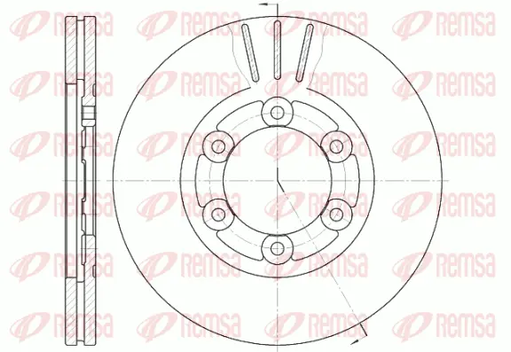 Brake Disc (61164 10)
