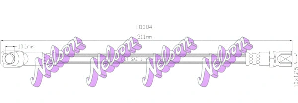 Brake Hose (H1084)