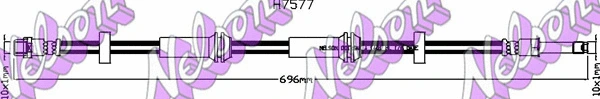 Brake Hose (H7577)