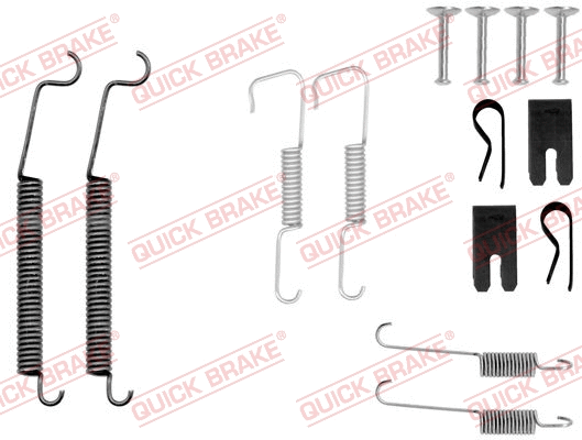 Accessory Kit, brake shoes (105-0805)