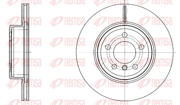 Brake Disc (61548 10)