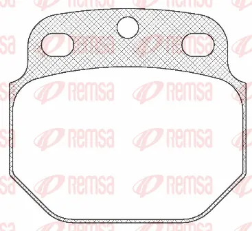 Brake Pad Set, disc brake (JCA422.00)