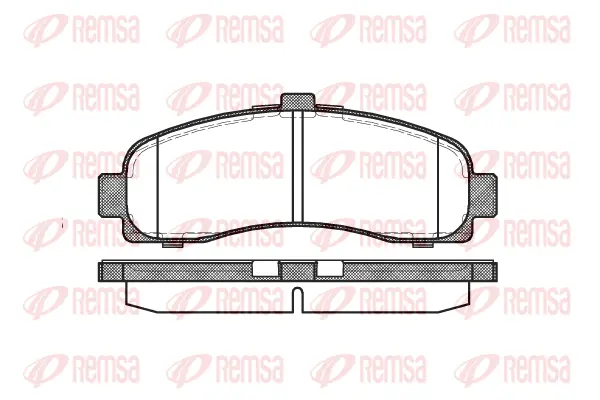Brake Pad Set, disc brake (0431 10)