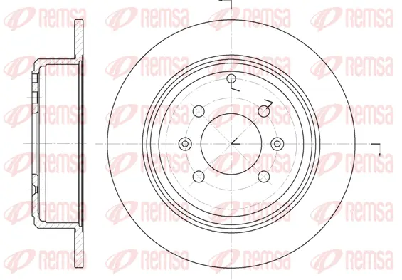 Brake Disc (6498 00)