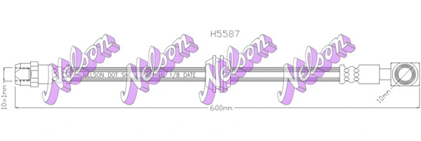 Brake Hose (H5587)
