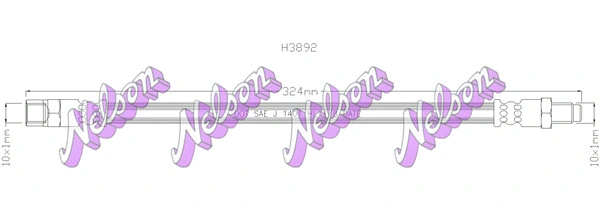 Brake Hose (H3892)