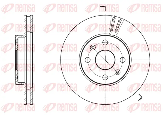 Brake Disc (61848 10)