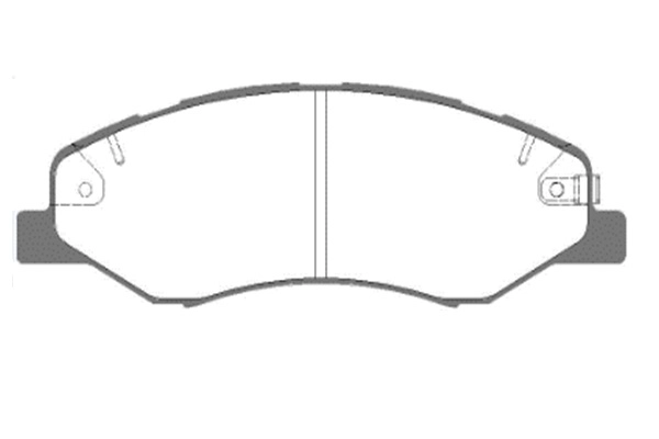 Brake Pad Set, disc brake (1977 02)