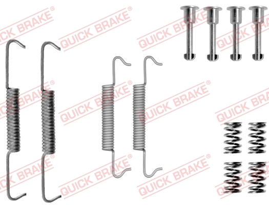 Accessory Kit, parking brake shoes (105-0793)