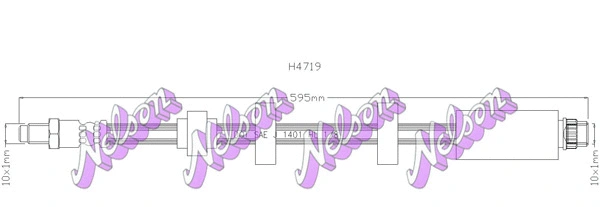 Brake Hose (H4719)
