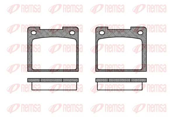 Brake Pad Set, disc brake (0039 20)