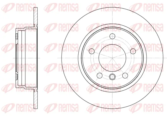 Brake Disc (6284 00)