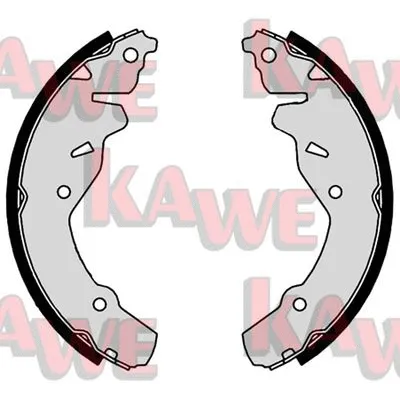 Brake Shoe Set (09180)
