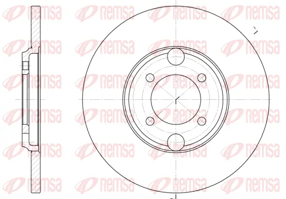 Brake Disc (6919 00)