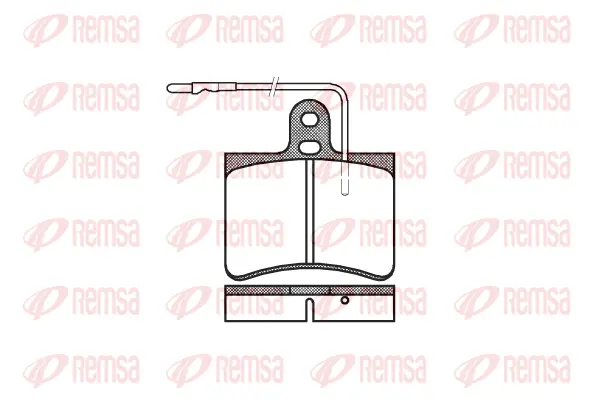 Brake Pad Set, disc brake (0033 14)