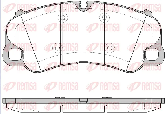 Brake Pad Set, disc brake (1595 10)