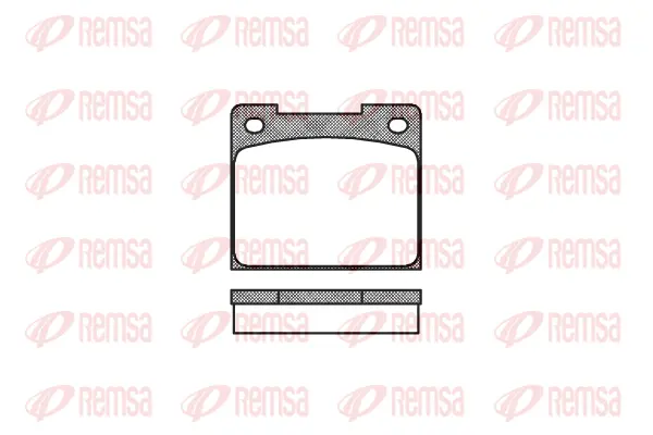 Brake Pad Set, disc brake (0039 00)