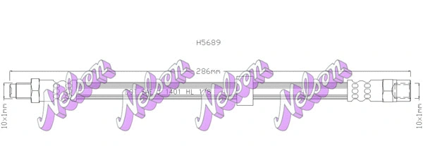 Brake Hose (H5689)