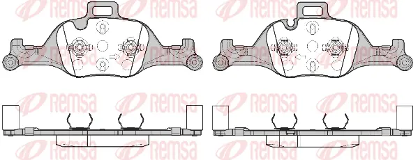Brake Pad Set, disc brake (1740 00)