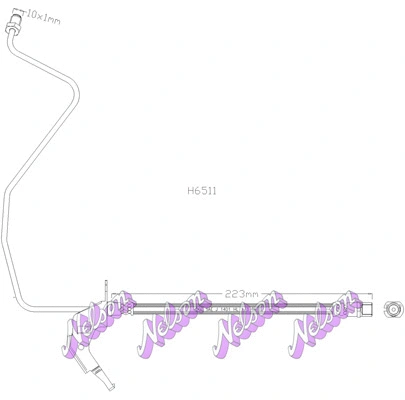 Brake Hose (H6511)