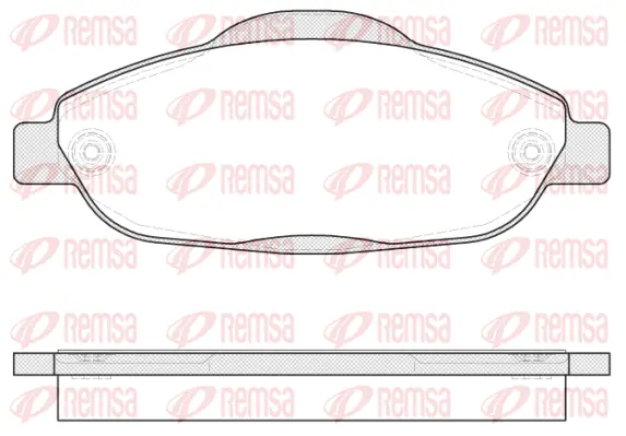 Brake Pad Set, disc brake (1323 00)