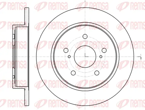 Brake Disc (61480 00)