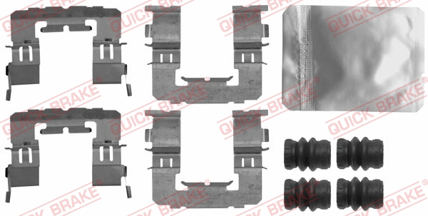 Accessory Kit, disc brake pad (109-1891)