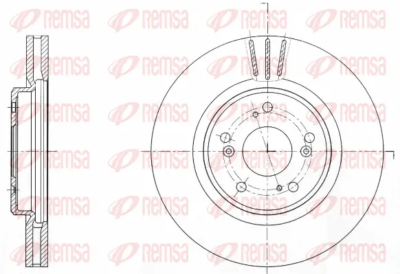 Brake Disc (61641 10)